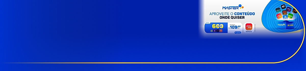 Imagem promocional da Master Internet com destaque para internet fibra óptica